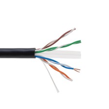 Cat6A 1000ft Solid Bare Copper 23AWG 4 Pair Unshielded Bulk 10G picture