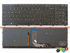 New Fo CLEVO N15Z3 PB70 PB71 PB50 PB51 CVM18H93US9430 Laptop Keyboard US Backlit picture