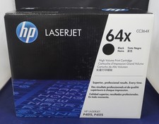Genuine HP 64X (CC364X) Black High Yield LaserJet Toner Cartridge, Sealed picture