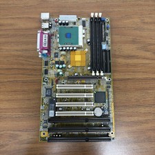 DFI ITOX GCB60-BX Rev C1 Motherboard Socket 370 3x ISA 4x PCI Intel 440BX TESTED picture