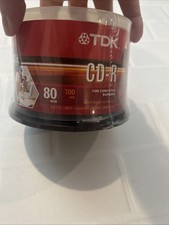 TDK 50 Pack CD-R 700MB 80 Min 48x New/Sealed. picture