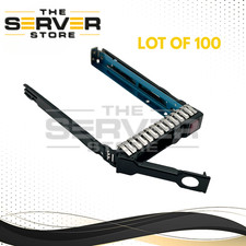 (LOT 100) HPE Smart Carrier (SC) SFF 2.5 Tray ProLiant Server G8/9/10 651687-001 picture