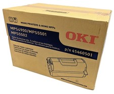 NEW Genuine OKI 45460501 Black Toner Cartridge for MPS4900 MPS5501 MPS5502 OEM picture