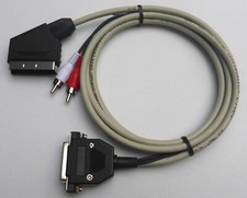 Amiga RGB Scart Cable 1M. Genuine DB23 Connector. High Quality picture