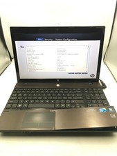HP PROBOOK 4520S - BOOTS TO BIOS - INTEL I5 M430 - 4GB RAM - 15