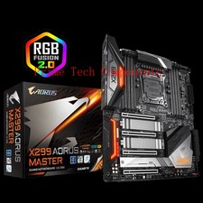 GIGABYTE X299X Intel Motherboard AORUS MASTER LGA 2066 PCI-E 3.0 DDR4 DIMM picture
