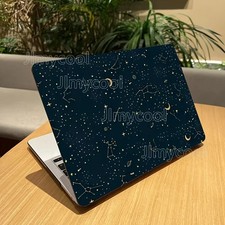 2x Starry Sky Laptop Stickers Scratch Resistant Simple Art Style for 15inch picture