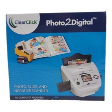 ClearClick Photo2Digital Scanner - White *Read* picture