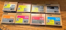 Genuine EPSON T324 Ink Cartridges for Epson SureColor Printer Full Set 8 Pcs picture