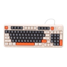 94 Keys Mechanical Russian Gaming Keyboard RGB Backlit Wired Russian Keyboa URLW picture