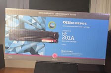 Office Depot Reman Magenta Toner Cartridge Replacement For HP 201A picture