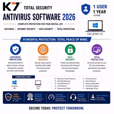 K7 Ultimate Security Infiniti Antivirus 2026 1 Year 1 Device picture