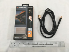 (1) NEW Monster 6-Ft HDMI UHD Gold 4K Cable Ultra HD w/Ethernet Cord 60/120 Hz picture