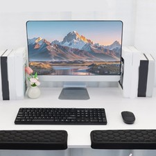 Soft Fabric Covered Wrist Cushion For Computer Desk Edges Comfortable And picture