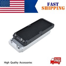 OCOCOO 240mm Aluminum Water-Cooled Radiator – 2026 Best-Seller, Black and White picture