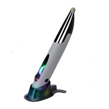 lychee Rechargeable Pocket Pen Mouse, Left/Right-Handed Wireless Optical Grey picture
