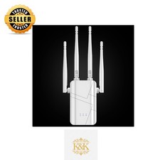 2026 Newest WiFi Extender - Strong & Stable Connection, 1-Tap Setup, White picture