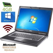 Dell Laptop Duo Windows 10 4gb 240gb ssd RS232 DB9 Serial Com Port NEW BATTERY picture