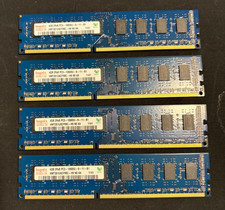 Desktop Memory RAM Hynix 4PCS 4GB 2RX8 PC3-10600U 240PIN DDR3 1333MHz DIMM picture