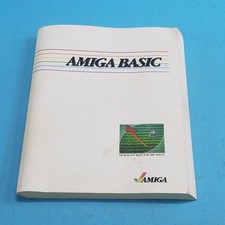 Amiga Basic Book - Vintage Amiga Booklet - Amiga Manual picture