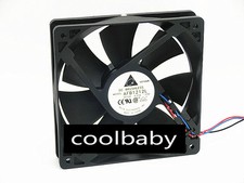delta 3wire AFB1212L 12025 12V 0.21A Cooling fan 120*120*25mm picture