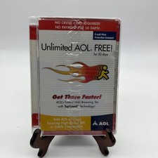 America Online AOL Unlimited Sealed Package Never Opened  picture