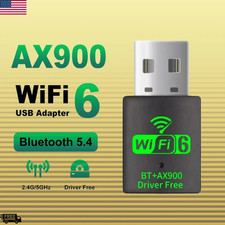 Wifi 6 AX900M 802.11AX + Bluetooth Mini USB Dongle Dual Band for PC Win 10/11 picture
