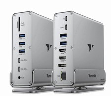 Turonic BYL-2519 Docking Station 15-in-1, Dual HDMI 4K, DP, 100W PD, Ethernet picture