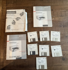 Vintage 1991 HP Deskwiter Software Floppy Disc Hewlett Packard  picture