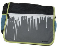 Embark Messenger Bag Laptop Computer Shoulder Bag Black Gray Blue Green 16.5