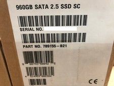 HP 789155-B21 789361-001 960GB 6G SATA READ INTENSIVE SFF 2.5 SC SDD RETAIL NOB picture
