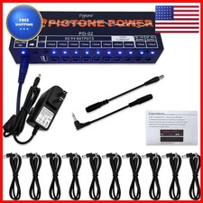 pigtone PD-02 10 DC Outputs Power Supply for 9V 12V 18V Guitar Effects Pedals picture