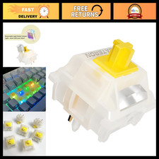 90 Pcs Pre-Lubed 5-Pin Linear Keyboard Switches for MX Mechanical Gaming Keyboar picture
