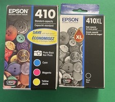 Genuine Epson 410 Ink Cartridge Combo B/C/M/Y-For X830 Printer-Photo-OEM-5PK picture