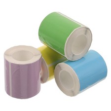 4 Rolls Round Direct Thermal Labels, 2