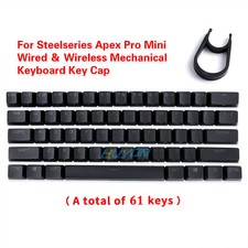Full Set 61 Keycaps For Steelseries Apex Pro Mini Wired Wireless Keyboard picture