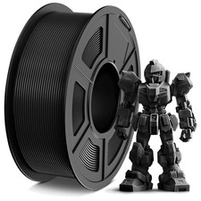 1KG PETG 3D Printer Filament 1.75mm - Shatterproof, Durable & High Clarity Black picture