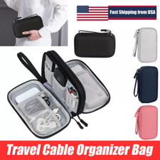Travel Cable Storage Case Electronic Accessories Charger USB Drive Organizer Bag picture