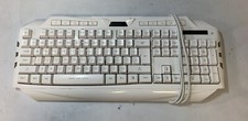 MageGee GK710 Wired Keyboard with Number Pad, White 