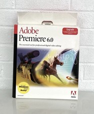 Adobe Premiere 6.0 Upgrade CD Complete w/ Serial Box Manual Quicktracks picture