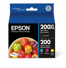 Epson T200XL-BCS 200 Black and Color Ink Cartridges picture