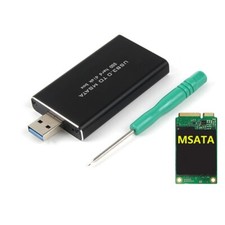 MSATA to USB 5Gbps USB 3.0 to mSATA SSD Enclosure Case Hard Disk HDD Case picture