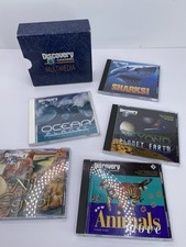 SHARKS AN INTERACTIVE JOURNEY BY DISCOVERY CHANNEL PC CD-ROM FOR MAC BOX SET picture