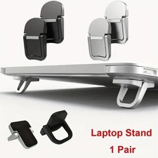2pcs Foldable Keyboard Riser Stand for Desk, Adjustable Tilt & Portable Mini Lap picture