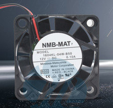 1pcs  NMB 1604KL-04W-B50 4010 12V 0.1A Silent Yaskawa Servo Drive Cooling Fan picture