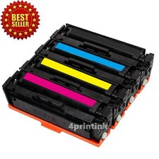 4pk Toner Cartridge For Hp Cf400x-Cf403x 201x Laserjet M277dw M252dw M252 M277 picture