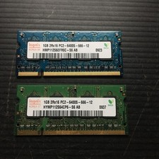 Pair of 1GB hynix 1GB PC2-6400S-666-12 Laptop Memory RAM picture