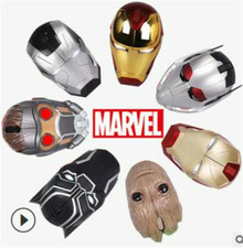 Marvel Avengers Iron Man MK46 MK50 Mini Wireless Mouse Ant Man Groot New picture
