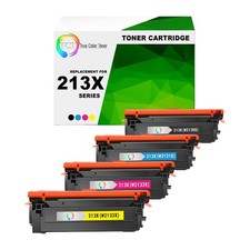 4Pk TCT Premium 213X BCYM Hi-Yield for Compatible HP 5700dn 6700 Toner Cartridge picture