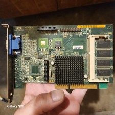 Vintage Matrox Millennium G200 AGP GraphicsCard 8MB VRAM MGA-G200 798-02 REV A picture